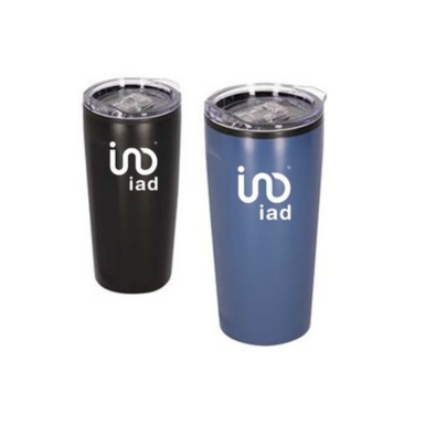 Termo de acero inoxidable.